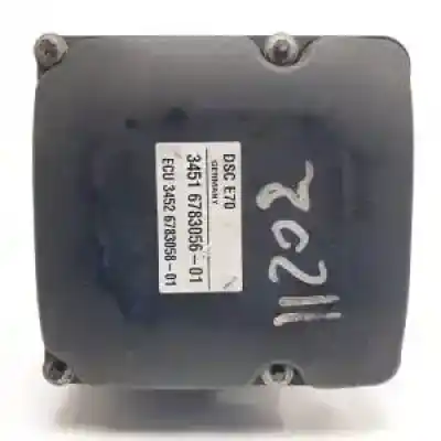 Peça sobressalente para automóvel em segunda mão abs por bmw x5 (e70) m57306d3 referências oem iam 3451678012602  3452678305801