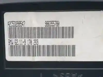Peça sobressalente para automóvel em segunda mão quadrante por bmw x5 (e70) m57306d3 referências oem iam 62119170269  986355780