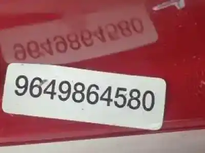 Peça sobressalente para automóvel em segunda mão farolim traseiro esquerdo por citroen c2 (jm_) 1.6 referências oem iam 9649864580  6350s7