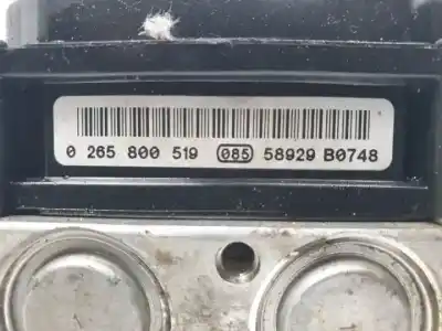 Second-hand car spare part abs for renault scénic ii (jm0/1_) 2.0 (jm05, jm0u, jm1n, jm1u, jm2v) oem iam references 8200527390  0265800519