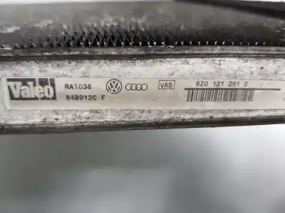 Автозапчастина б/у водяний радіатор для audi a2 (8z) amf/bhc посилання на oem iam 8z0121251d  
