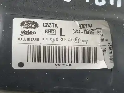 Second-hand car spare part left headlight for ford kuga (cbs) txma oem iam references cv4413d155bg 90021744 