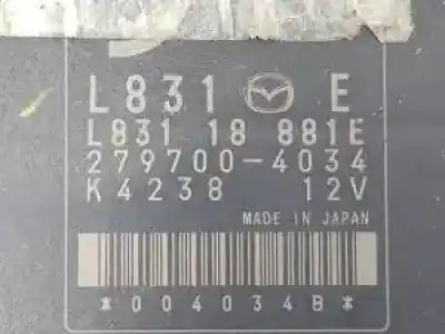 Second-hand car spare part ecu engine control for mazda mx-5 (nc) l8de oem iam references l83118881e  k4238