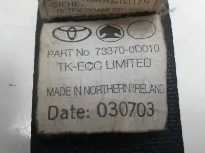 Автозапчасти б/у задний левый ремень безопасности за toyota yaris (ncp1/nlp1/scp1) 1szfe ссылки oem iam 733700d010  