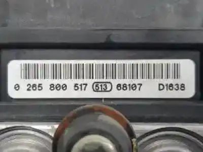 Peça sobressalente para automóvel em segunda mão abs por mazda mx-5 (nc) l8de referências oem iam 0265231730  0265800517