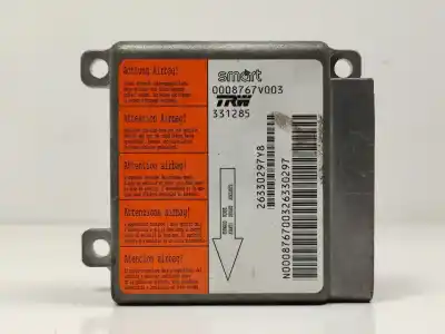 Gebrauchtes Autoersatzteil steuergerät airbag zum smart roadster m160922 oem-iam-referenzen 0008767v003  