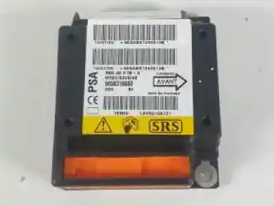 Peça sobressalente para automóvel em segunda mão centralina de airbag por citroen c3 8hx referências oem iam 9658316680  28933302