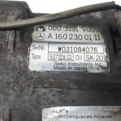 Автозапчасти б/у компрессор кондиционера воздуха за smart roadster m160922 ссылки oem iam 0003191v009  