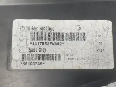 Peça sobressalente para automóvel em segunda mão molduras traseiras por bmw x5 (e70) m57306d3 referências oem iam   