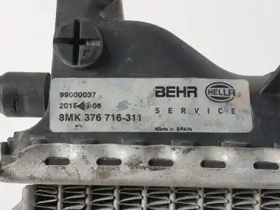 Автозапчастина б/у водяний радіатор для renault espace iv (jk0) p9x701 посилання на oem iam 8mk376716311  