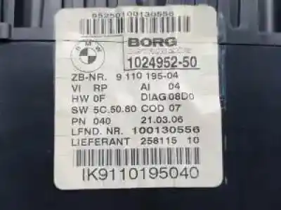 Second-hand car spare part dashboard for bmw serie 1 berlina (e81/e87) 204d4 oem iam references 102495250  