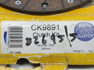 Автозапчастина б/у комплект зцеплення для opel astra gtc d-z19dth посилання на oem iam ck9891  