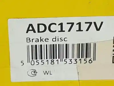 Pièce détachée automobile d'occasion disque de frein avant pour bmw serie 1 berlina (e81/e87) 204dad références oem iam adc1717v  