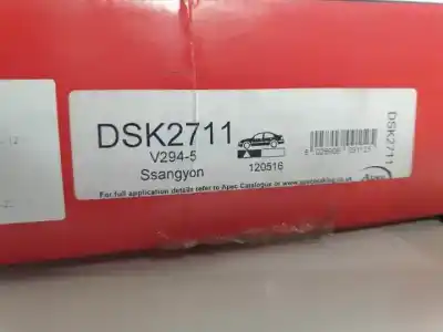 Second-hand car spare part front disc brake for ssangyong kyron d/d20dt oem iam references dsk2711  