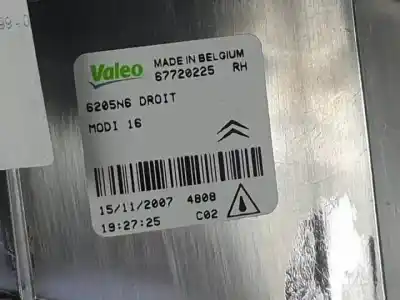 Tweedehands auto-onderdeel rechter mistlamp voor citroen saxo d-vjx oem iam-referenties 67720225  6205n6