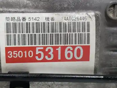 Tweedehands auto-onderdeel versnellingsbak voor lexus is 250c (gse20) 4gr-fse oem iam-referenties 3501053160  