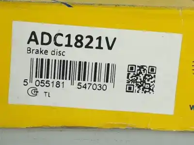 Автозапчастина б/у передній гальмовий диск для ford ka (ccu) 169a4000 посилання на oem iam adc1821v  
