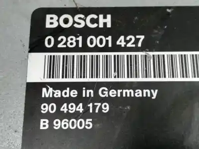 Second-hand car spare part ecu engine control for opel omega 2.5 d -x25dt oem iam references 0281001427  2247367203