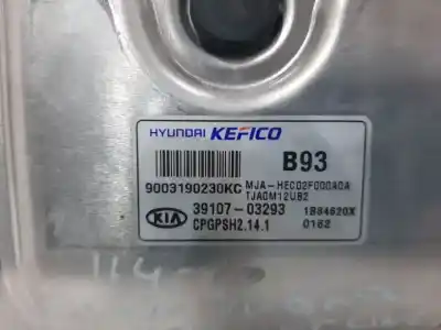 Second-hand car spare part ecu engine control for kia picanto (ja) g4la oem iam references 3910703293  