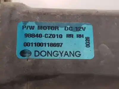 Автозапчастина б/у регулятор скла заднього правого для ssangyong korando 671950 посилання на oem iam 98840cz010  