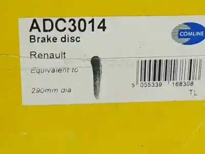 Автозапчастина б/у диск задній гальмовий для renault scénic ii (jm0/1_) 2.0 (jm05, jm0u, jm1n, jm1u, jm2v) посилання на oem iam adc3014  