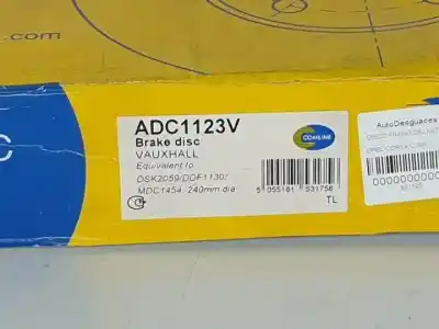 Second-hand car spare part front disc brake for opel corsa c g-z12xe oem iam references adc1123v  
