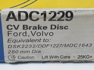 Автозапчасти б/у задний тормозной диск за ford focus c-max (cap) d-kkda ссылки oem iam adc1229  