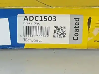 Автозапчастина б/у передній гальмовий диск для dacia logan 1 express k9k792 посилання на oem iam adc1503  