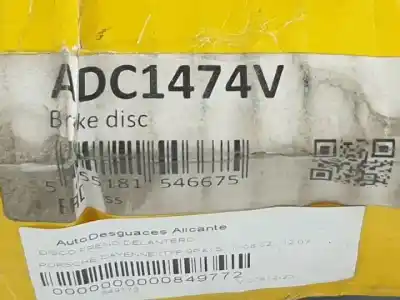Автозапчасти б/у передний тормозной диск за porsche cayenne (typ 9pa) m4800 ссылки oem iam adc1474v  
