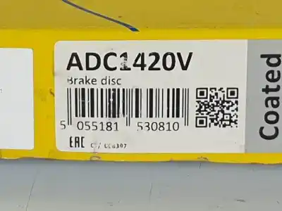 Автозапчасти б/у передний тормозной диск за skoda fabia combi (5j5) cbza ссылки oem iam adc1420v  