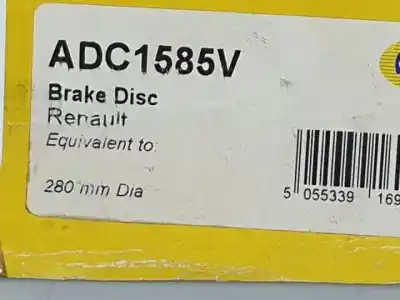 Автозапчастина б/у передній гальмовий диск для renault espace iv (jk0) f4rv7 посилання на oem iam adc1585v  