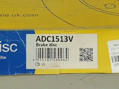 Автозапчастина б/у передній гальмовий диск для citroen jumpy wjzdw8 посилання на oem iam adc1513v  
