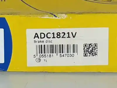 Автозапчастина б/у передній гальмовий диск для ford ka (ccu) 169a4000 посилання на oem iam adc1821v  