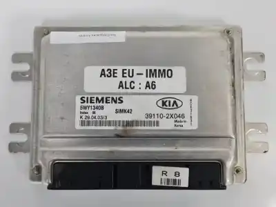 Peça sobressalente para automóvel em segunda mão centralina de motor uce por kia rio (dc) a3e referências oem iam 5wy1340b