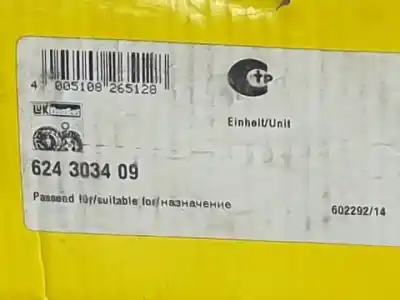Автозапчастина б/у комплект зцеплення для ford galaxy (vy) asz посилання на oem iam 624303409  