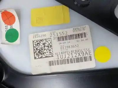 Автозапчастина б/у оббірка передніх дверей ліва для jeep cherokee (kl) ebt посилання на oem iam 68141925ab  