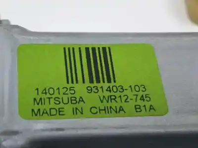 Автозапчастина б/у регулятор скла заднього правого для jeep cherokee (kl) ebt посилання на oem iam 931403103  