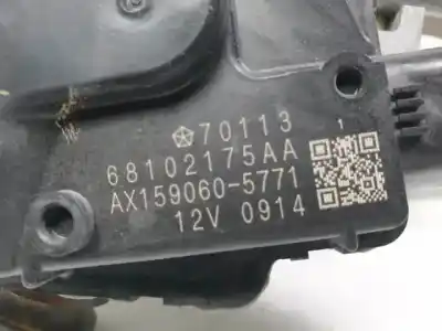 Автозапчастина б/у двигатель передніх склоочисників для jeep cherokee (kl) ebt посилання на oem iam 68102175aa  