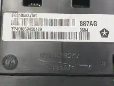 Peça sobressalente para automóvel em segunda mão quadrante por jeep cherokee (kl) ebt referências oem iam p68105887ag  