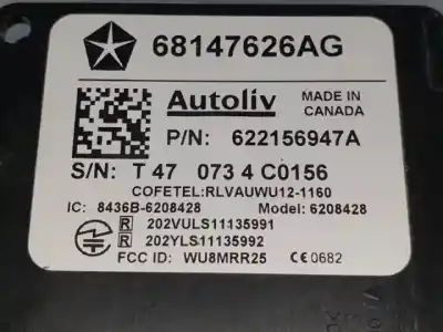 Peça sobressalente para automóvel em segunda mão módulo eletrônico por jeep cherokee (kl) ebt referências oem iam 68147626ag  