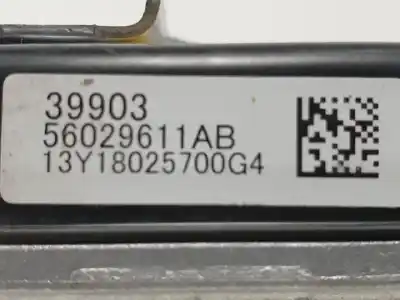 Peça sobressalente para automóvel em segunda mão módulo eletrônico por jeep cherokee (kl) ebt referências oem iam 56029611ab  