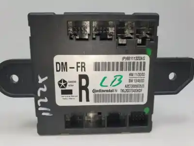 Peça sobressalente para automóvel em segunda mão módulo eletrônico por jeep cherokee (kl) ebt referências oem iam 68111322ag  