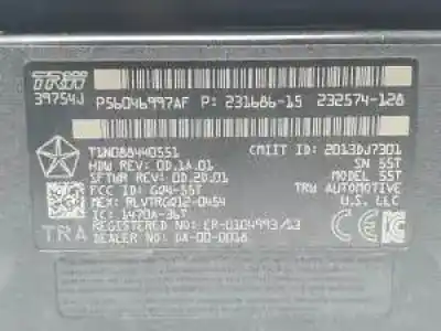 Second-hand car spare part electronic module for jeep cherokee (kl) ebt oem iam references p56046997af  