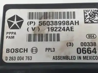 Second-hand car spare part electronic module for jeep cherokee (kl) ebt oem iam references 56038998ah  