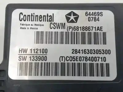 Автозапчасти б/у комфортный модуль за jeep cherokee (kl) ebt ссылки oem iam 68188671ae  