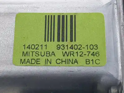 Peça sobressalente para automóvel em segunda mão elevador de vidros traseiro esquerdo por jeep cherokee limited 4wd referências oem iam 931402103  