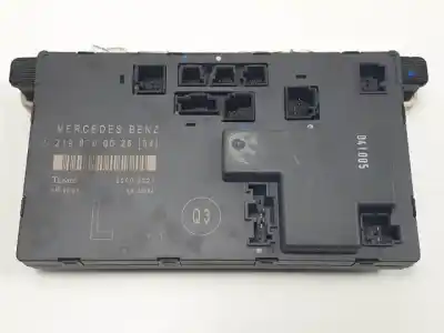 Pezzo di ricambio per auto di seconda mano modulo comfort per mercedes-benz clase cls (w219) 272964 riferimenti oem iam 2198200026