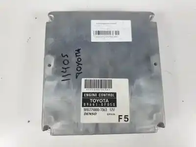 Peça sobressalente para automóvel em segunda mão centralina de motor uce por toyota corolla verso (r1) 1zzfe referências oem iam mb2750007363