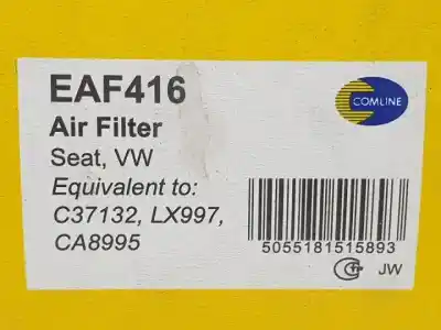 Peça sobressalente para automóvel em segunda mão filtro de ar por ford galaxy (vy) anu referências oem iam eaf416  