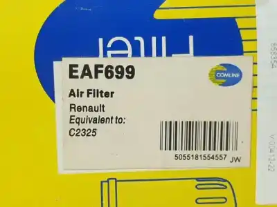 Second-hand car spare part air filter for renault twingo ii d4f772 oem iam references eaf699  
